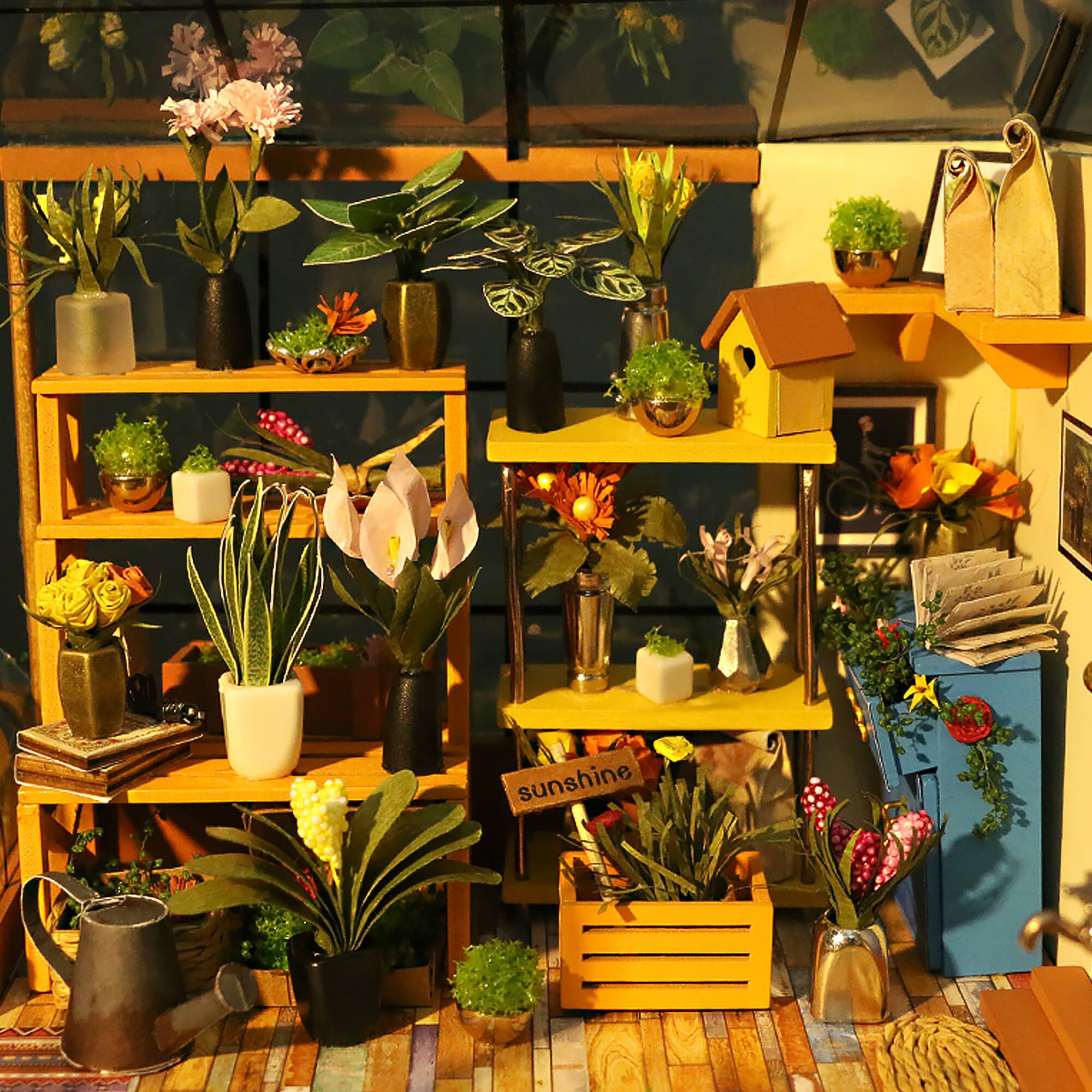 Rolife® Cathy's Flower House DIY Miniature House Kit